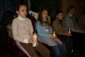 Dzieci z radością pobrały Światełko Pokoju