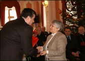 Złotą Odznakę "Za Zasługi Dla Miasta Jarosławia" otrzymała Krystyna Kieferling.
