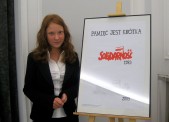 Adrianna Skulska - laureatka I miejsca w kategorii: plakat.
