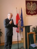 Wykład "Losy lekarzy polskich w II wojnie światowej" wygłosił prof. dr hab.med. Wojciech Noszczyk z AM w Warszawie.