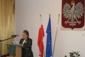 Prof. dr hab. Janina Marciak - Kozłowska prowadząca uroczystości.