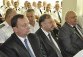 W uroczystości uczestniczyli także zastępca burmistrza Bogdan Wołoszyn, sekretarz miasta Jan Biłas oraz zastępca burmistrza Stanisław Misiąg
