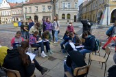 Chętni brali udział w konkursie wiedzy o ruchu drogowym. | Fot.  www.pod24.pl
