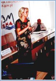 Zofia Krzanowska podczs prezentacji miasta Jarosławia