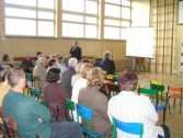 Spotkanie z mieszkańcami Dzielnicy nr 7 w dniu 8 maja 2006 r. Fot. Iwona Międlar