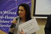 Treść dyktanda odczytała Beata Tadla, dziennikarka TVP 1.