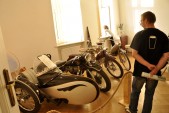Wystawa zabytkowych motocykli w Galerii Głównej "U Attavantich" CKiP.