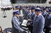 Wręczenie awansów na wyższe stopnie służbowe 73 funkcjonariuszom Policji...