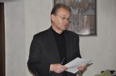 Ks. prof. dr hab. Kazimierz Łatak (Kraków) mówił o historii Archiwum Klasztoru Kanoników Regularnych Laterańskich w Krakowie oraz o jego zasobach.