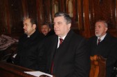 parlamentarzyści, burmistrz Andrzej Wyczawski i przewodniczący RM Jarosław Pagacz.