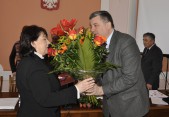 Jadwidze Nowosiad gratulował m.in. burmistrz Andrzej Wyczawski.