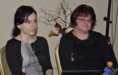 Od lewej: Elżbieta Drachal - lekarz diabetolog ,Renata Wilczkiewicz - prezes Podkarpackiego Stowarzyszenia Przyjaciół Dzieci i Młodzieży z Cukrzycą.