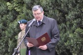 Przemówienie burmistrza miasta Andrzeja Wyczawskiego.