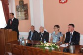 Spotkanie prowadził dyrektor Wydziału Oświaty, Bogdan Wołoszyn.