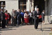 Zastępca burmistrza Wiesław Pirożek zwrócił szczególną uwagę na wielowiekowe przyjacielskie więzi między Węgrami i Polakami
