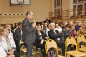 W spotkaniu uczestniczył Szymon Wawrzyszko, przewodniczący ZR NSZZ "Solidarność" Ziemia Przemyska.