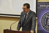 Spotkanie otworzył doc. dr Krzysztof Rejman, rektor PWSTE.