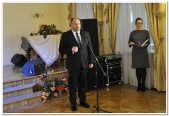 Podziękowania i życzenia nauczycielom w dniu ich święta złożył gospodarz uroczystości, burmistrz Waldemar Paluch.