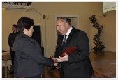 Burmistrz Waldemar Paluch również przyznał nagrody. Wręczył je razem z zastępca Wiesławem Pirożkiem 23 osobyom.