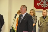 W uroczystości wziął udział zastępca burmistrza Wiesław Pirożek, który w imieniu władz miasta podziękował komendantowi za wzorowo pełnioną służbę