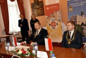W spotkaniu uczestniczył również przewodniczący Rady Miasta Jarosławia Janusz Szkodny.