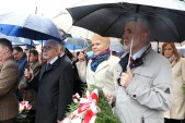 Delegacja Rady Miasta. Od prawej: wiceprzewodniczący Jarosław Pagacz, radna Jolanta Korbut, wiceprzewodniczący Tadeusz Słowik.