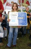 I miejsce w kategorii dziewcząt wiek 11-16 lat zajęła Dagmara Plezia, która uzyskała 2600 pkt.