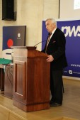 Konferencję prowadził prof. dr hab. inż. Tadeusz Chrobak z krakowskiego AGH-u, będący również profesorem wizytującym PWSTE w Jarosławiu