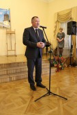 Zastępca burmistrza Wiesław Pirożek gratulował organizatorom i uczestnikom udanej kampanii