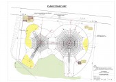 Plan sytuacyjny parku wspinaczkowego