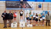 Anna Brzyska na najwyższym podium Indywidualnych Mistrzostw Polski w Tenisie Stołowym Żaczek i Żaków.