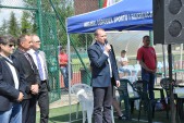 W otwarciu krośnieńskiego turnieju uczestniczył m.in. zastępca burmistrza dr Dariusz Tracz.