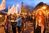 W ubiegłym roku "Marsz Światła" wyruszył sprzed kościoła Miłosierdzia Bożego. | Fot.  M. Młynarska