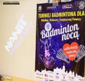 Turniej „Badminton nocą"... | Fot.  Andrzej Gwóźdź