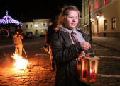 W ubiegłym roku Betlejemskie Światło Pokoju do Jarosławia dotarło 18 grudnia. | Fot.  M. Młynarska