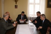 W spotkaniu uczestniczył również zastępca burmistrza Stanisław Misiąg i naczelnik Wydziału Inwestycji Miejskich Zbigniew Groszek