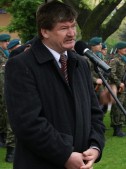 Przewodniczący Zarządu Regionu NSZZ "Solidarność" Ziemia Przemyska Andrzej Buczek