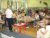 Szkolenie cieszyło sie dużym zainteresowaniem wśród nauczycieli wychowania przedszkolnego | Fot.  Agata Kolasa-Skiba