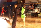 W tym roku po raz pierwszy uczestnicy turnieju prezentowali taniec passo double - nawiązujący do hiszpańskiej walki byków corridy | Fot.  Iwona Międlar