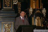 Przemówienie Burmistrza Andrzeja Wyczawskiego podczas Koncertu Galowego.