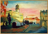 Obraz namalowany przez Mirosława Orzechowskiego - Kraków