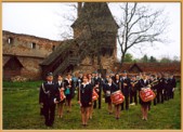 Orkiestra PSP z Pruchnika uświetniła Zlot Gwiaździsty, który zakończył się 27.04. br. na terenie Ośrodka Kultury i Formacji Chrześcijańskiej.