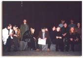 13.12.2001 r. Teatr Słowa MOK-u zaprezentował program słowno muzyczny w XX rocznicę wprowadzenia stanu wojennego.