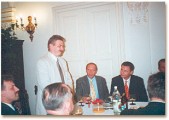 Senator RP Andrzej Tadeusz Mazurkiewicz na spotkaniu z delegacją francuskiego miasta Orange - 3.07. 2000