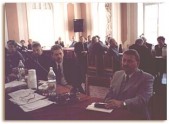Na zdjęciu radni podczas sesji w dniu 25 września 2000 | Fot. Z.K.