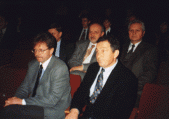 Na zdjęciu w dolnym rzędzie od lewej: prof. Tomasz Rechberger i prof. Andrzej Skręt wyżej - dr Jerzy Marszał i dr Władysław Jaworski