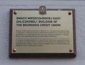 Mieszczańska Kasa Zaliczkowa, ob. Bank Spółdzielczy przy ul. Słowackiego 7
