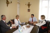 W spotkaniu uczestniczył także Bela Geodon i naczelnik Wydziału Kultury, Turystyki i Promocji Joanna Mordarska
