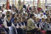 Uczniowie szkoły podstawowej
