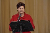 ...których przywitała dyrektor szkoły Marta Kurpiel.